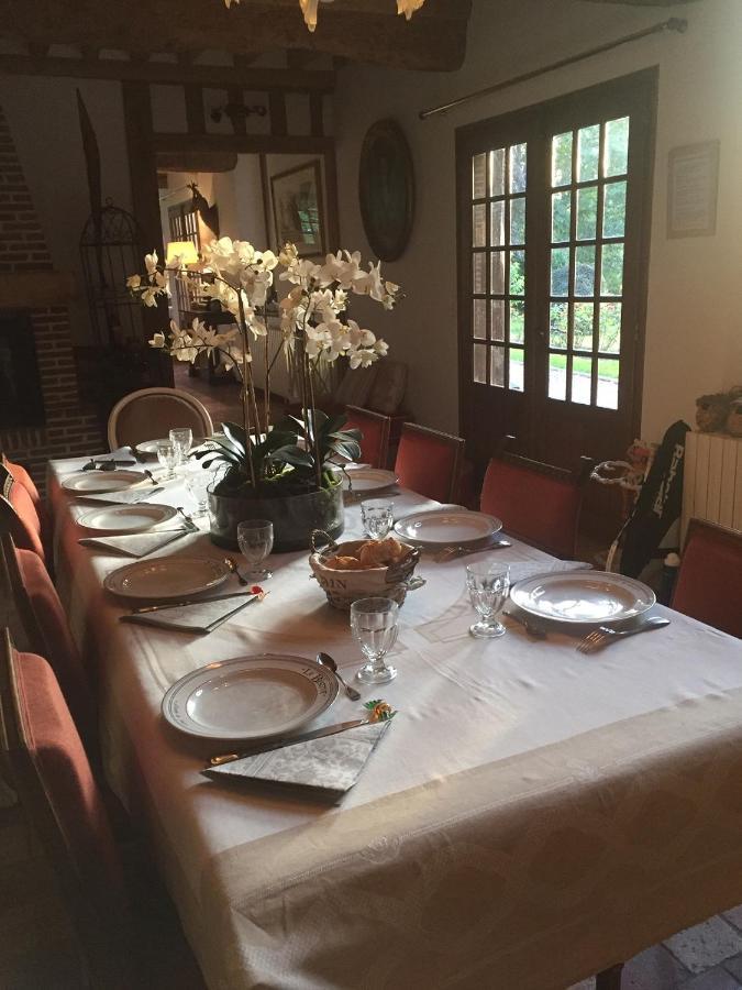 Maison Normande De Caractere A Colombages Saint-Hymer Dış mekan fotoğraf