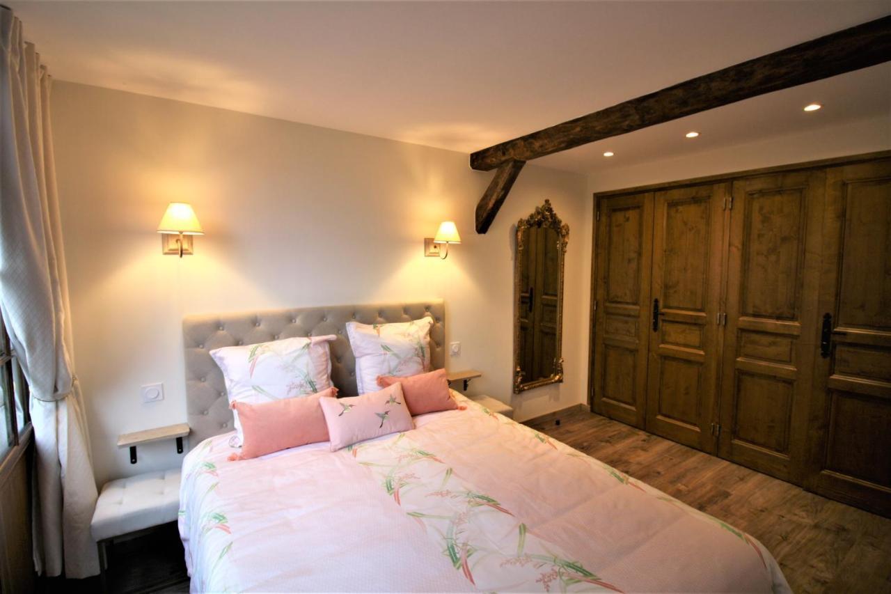 Maison Normande De Caractere A Colombages Saint-Hymer Dış mekan fotoğraf