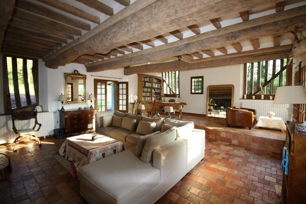 Maison Normande De Caractere A Colombages Saint-Hymer Dış mekan fotoğraf