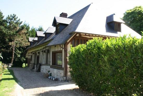 Maison Normande De Caractere A Colombages Saint-Hymer Dış mekan fotoğraf